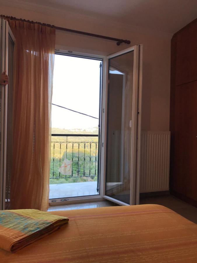 Schoenes Familienappartement In Pelekas, Corfu Mit Meerblick Eksteriør bilde