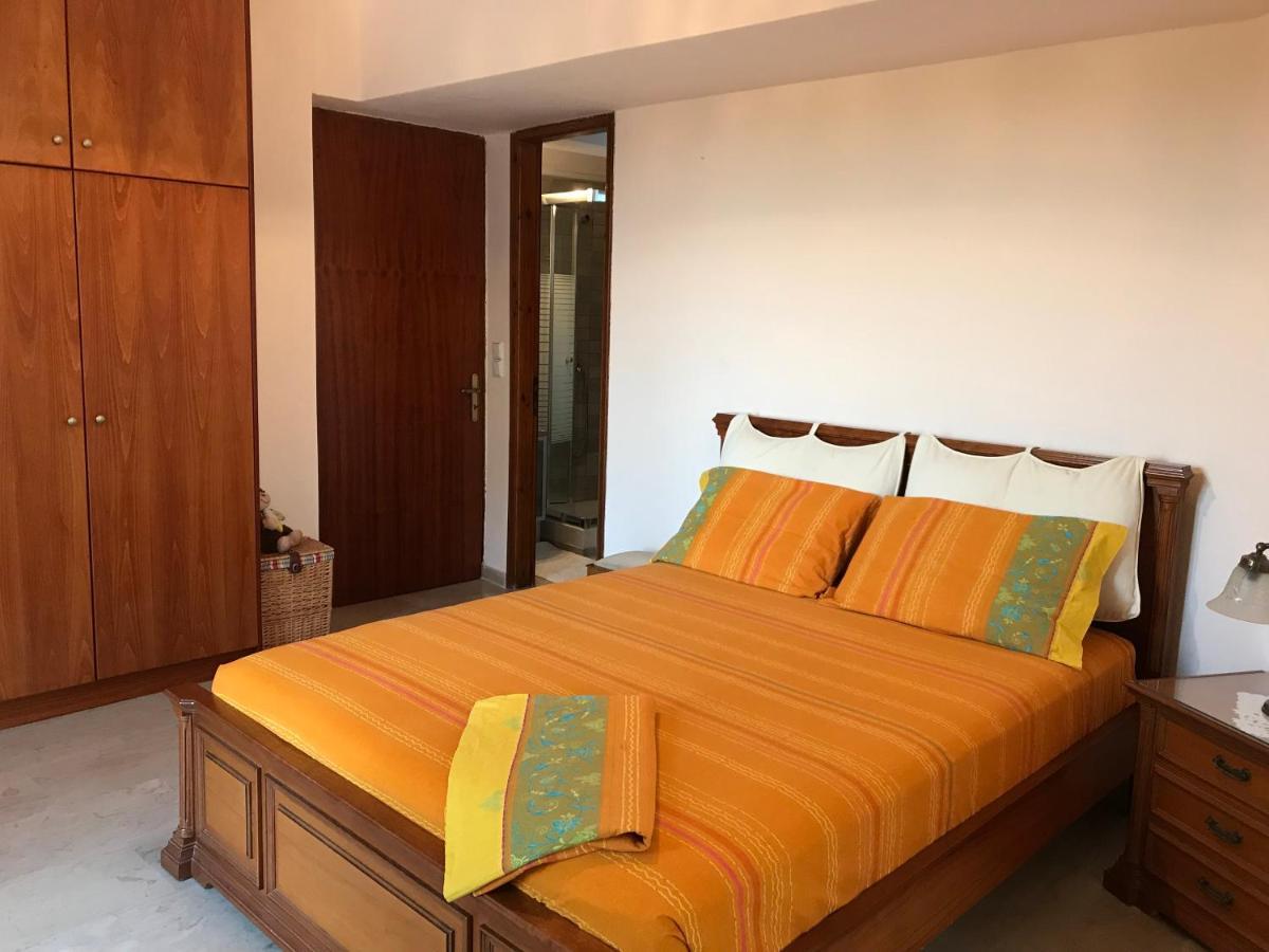 Schoenes Familienappartement In Pelekas, Corfu Mit Meerblick Eksteriør bilde