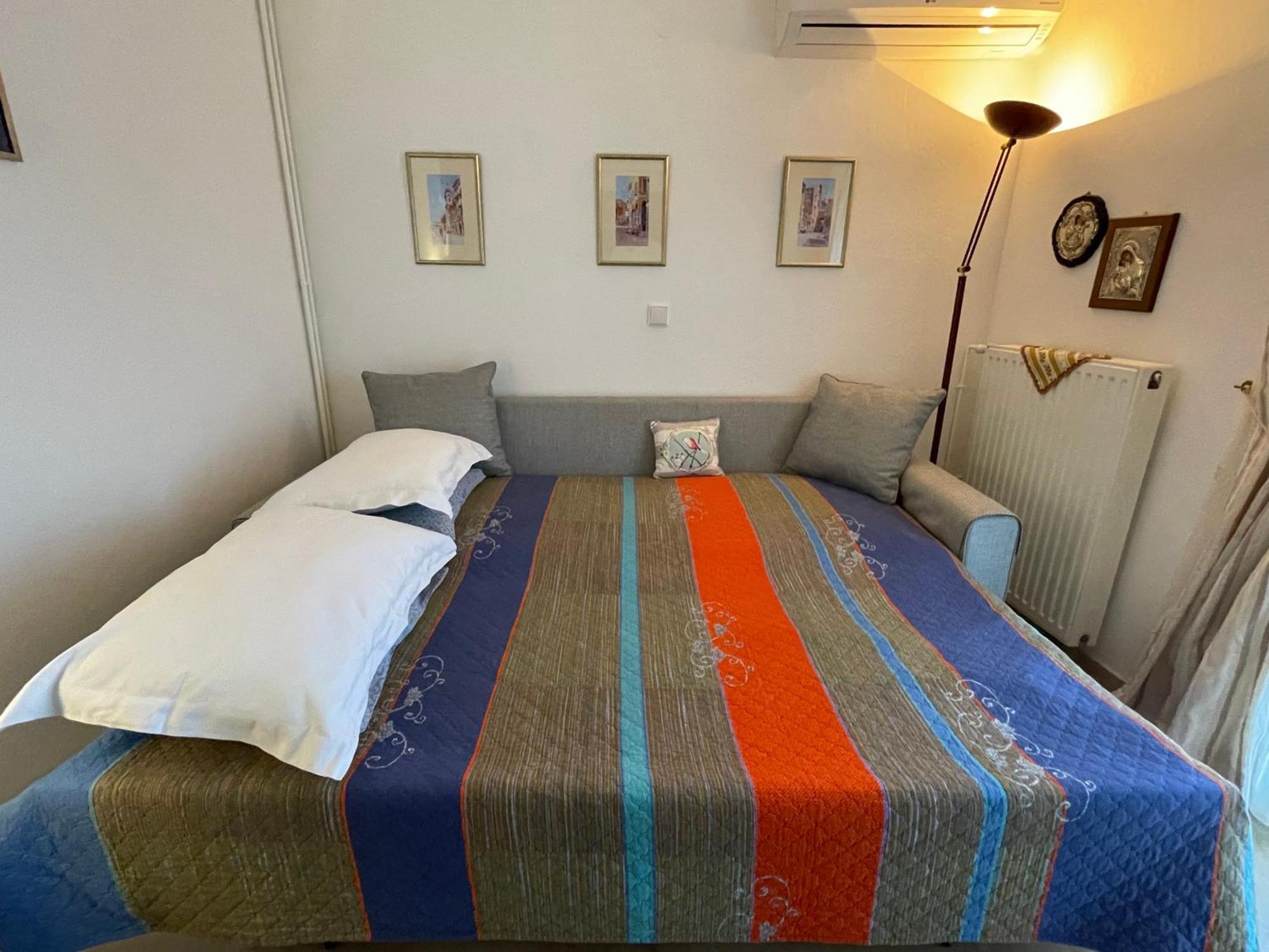 Schoenes Familienappartement In Pelekas, Corfu Mit Meerblick Eksteriør bilde